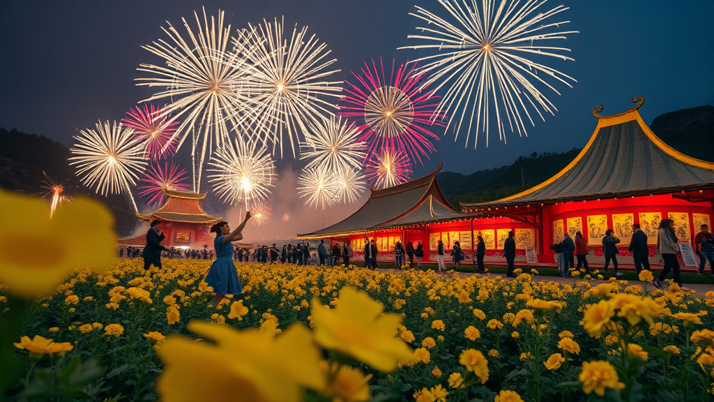 놓치면 후회! 3월 제주 대표 축제 정보 (realistic 스타일)