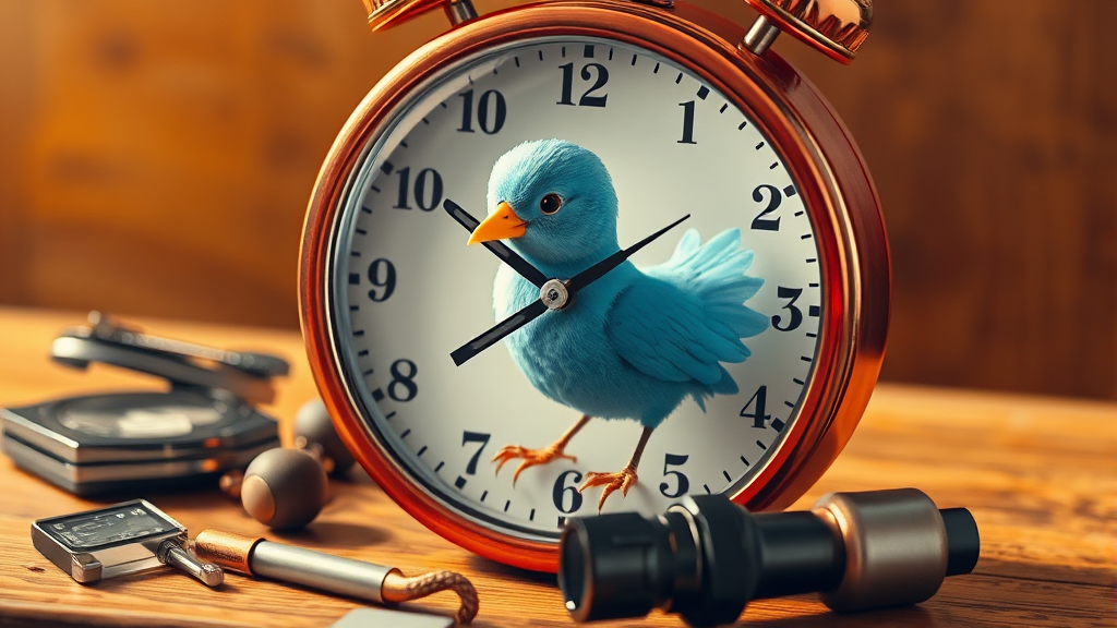 X (트위터) API 제한 해결 방법 (realistic 스타일)