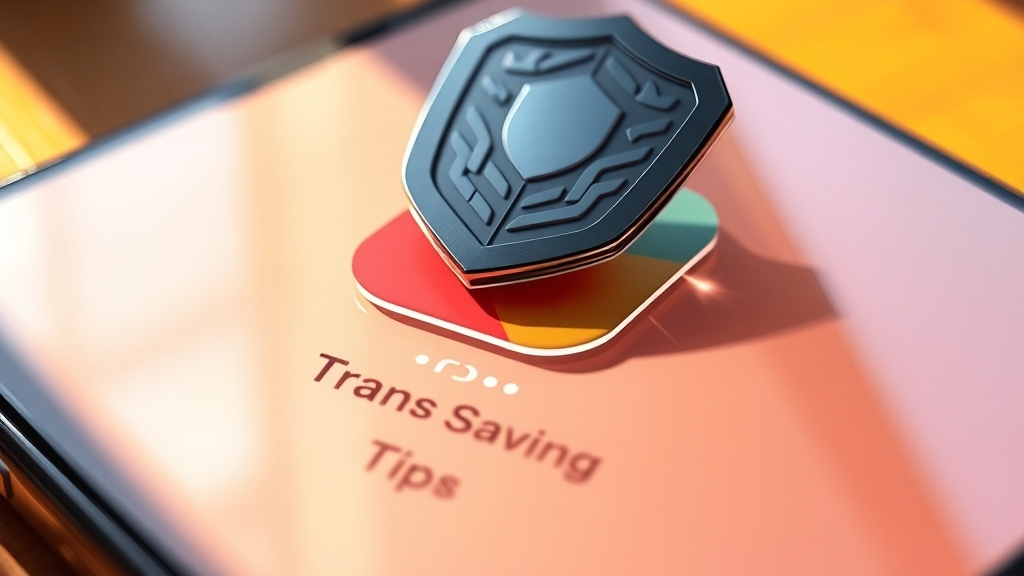 iOS 26: 업데이트 후 활용 팁 (realistic 스타일)