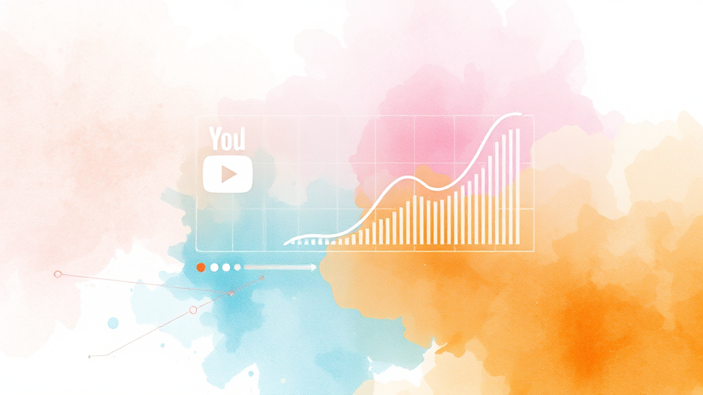 AI 유튜브 자동수익 채널 구축 및 운영 노하우 (watercolor 스타일)