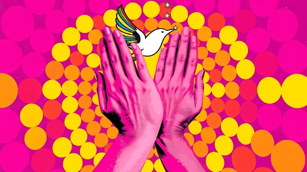 가입 절차 및 본인 인증 (popart 스타일)