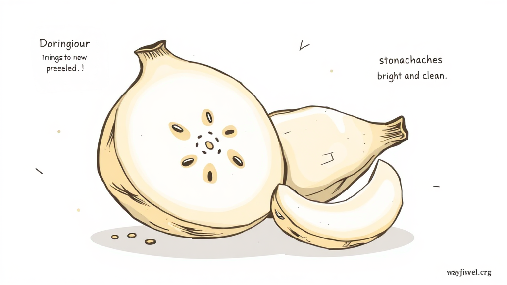 섭취 시 주의사항 & 부작용 (illustration 스타일)