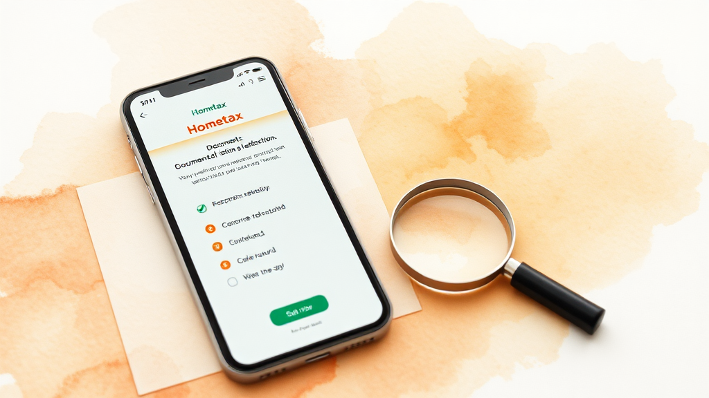 온라인 vs 서면 신청 (watercolor 스타일)