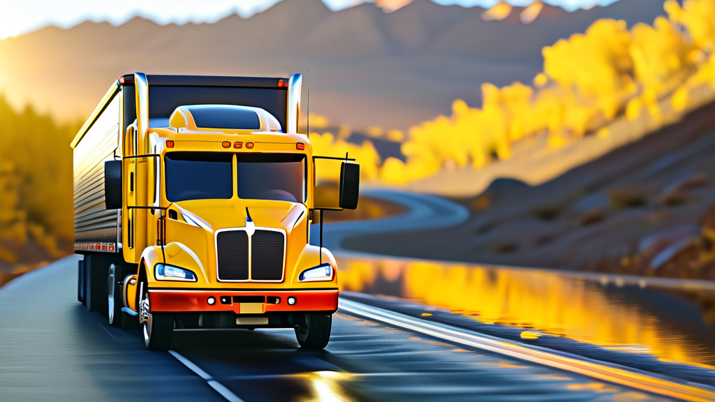 화물 유가보조금 지원 대상 및 신청 자격 (realistic 스타일)