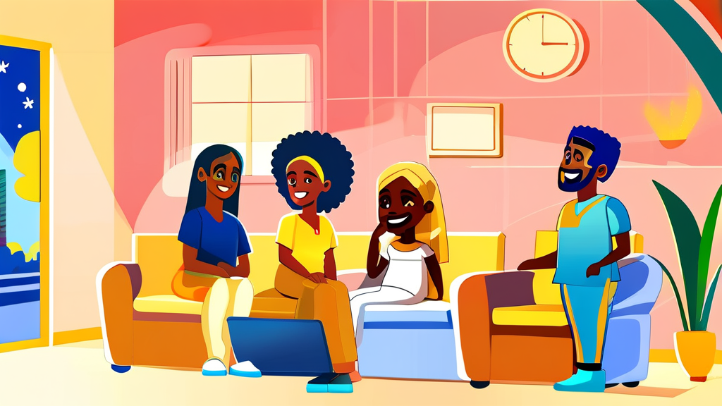 암 환자 의료비 지원 사업이란? (cartoon 스타일)