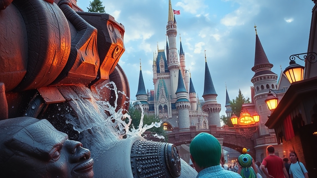 인기 어트랙션 공략 (realistic 스타일)