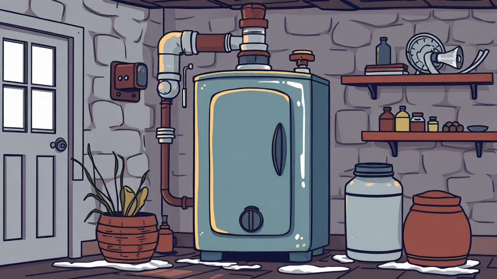 보일러 수리/교체, 어떻게 진행될까? (illustration 스타일)