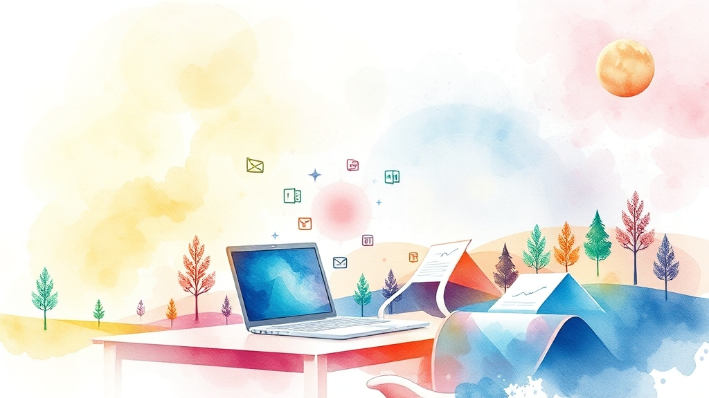 결론 (watercolor 스타일)