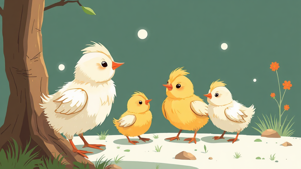 낯선 환경에서의 좌충우돌: 어려움 극복기 (illustration 스타일)