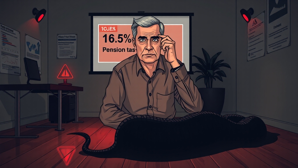중도 해지, 괜찮을까요? (illustration 스타일)