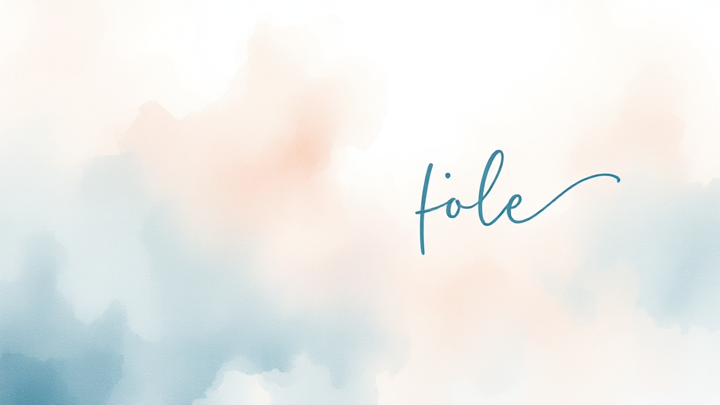 특수기호와 이모티콘의 차이점 및 트렌드 (watercolor 스타일)