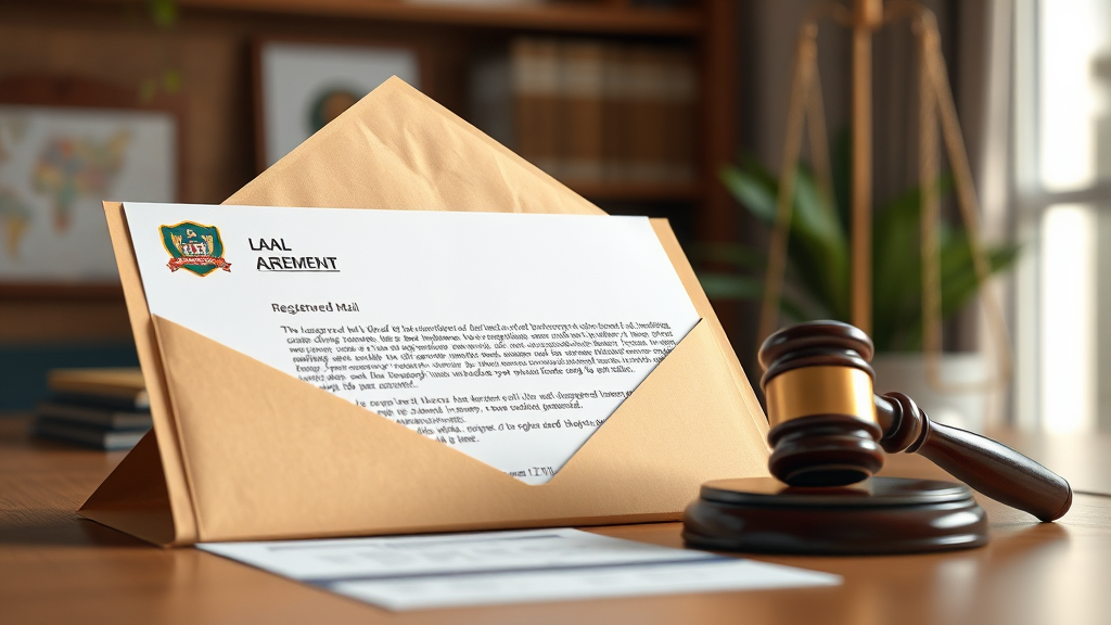 임대차 계약 해지 통보, 왜 중요할까요? (realistic 스타일)