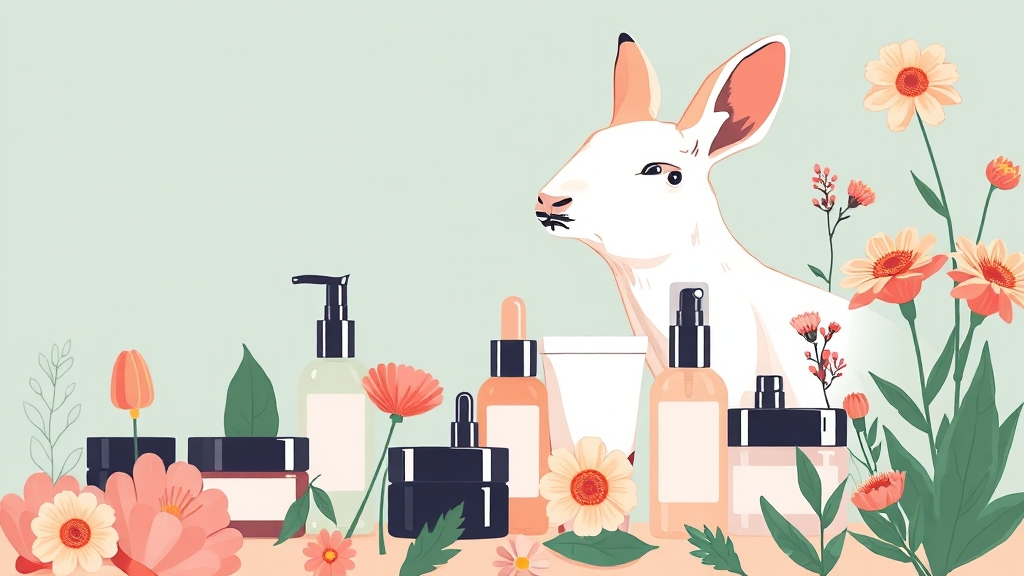 비건 화장품 시장, 얼마나 성장했을까? (illustration 스타일)