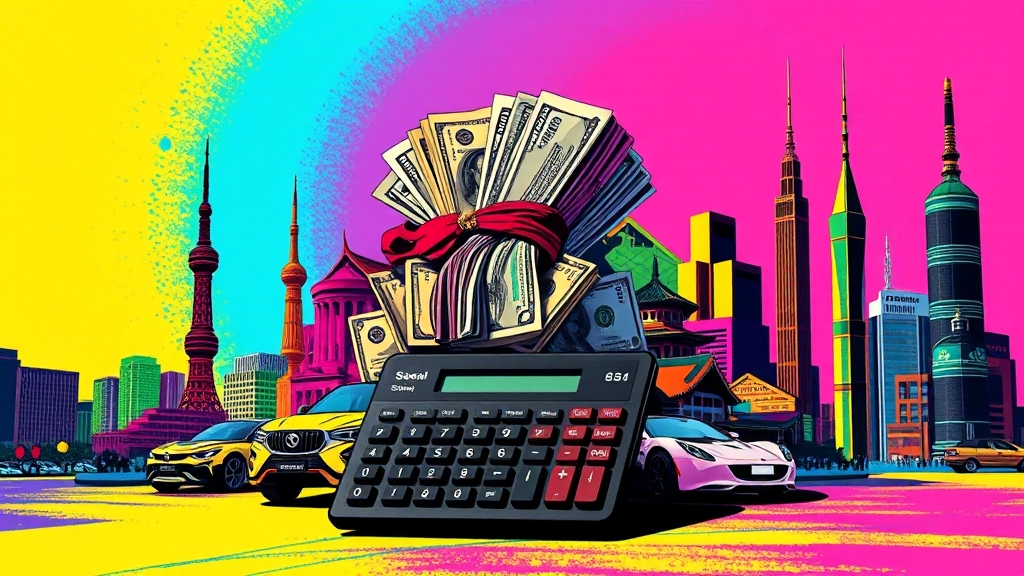 재산 기준, 꼼꼼히 알아봐요 (popart 스타일)