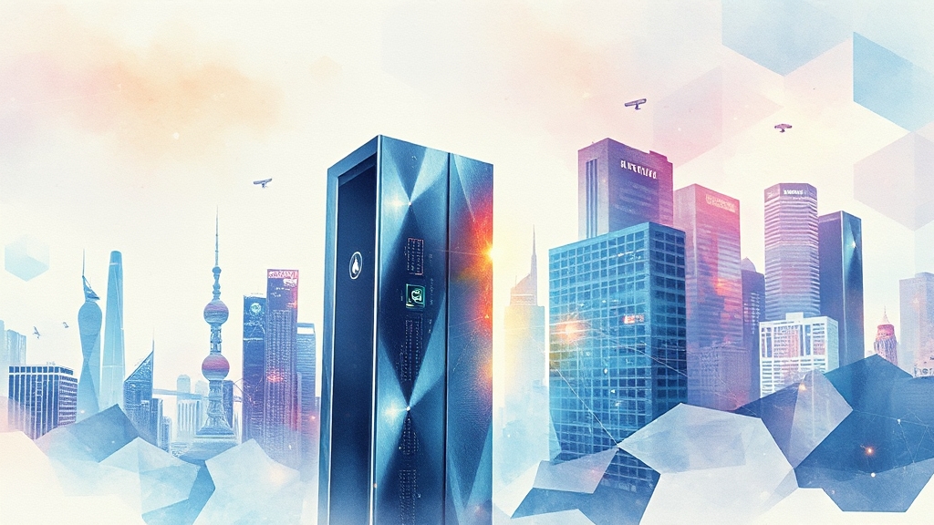 데이터센터 구축 및 운영 계획 (watercolor 스타일)