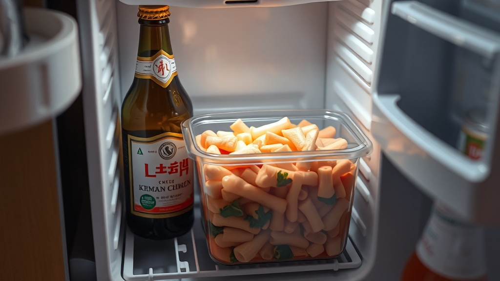 활용 팁: 김치 보관 외 (realistic 스타일)