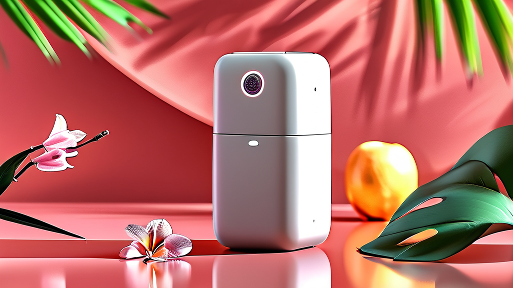 다른 뷰티 디바이스와 비교 분석 (illustration 스타일)