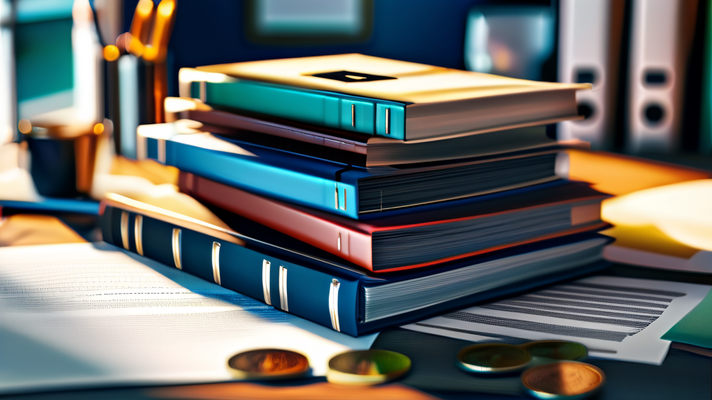 정부 지원 사업별 신청 방법 및 준비 서류 (realistic 스타일)