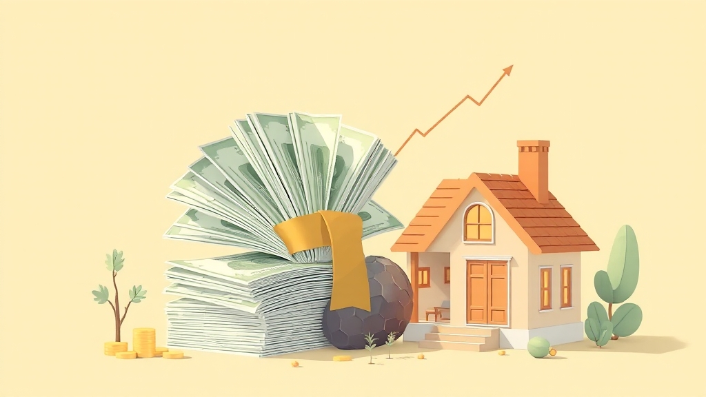 투자 및 거주 시 고려 사항 (illustration 스타일)