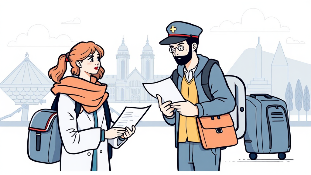 사고 발생 시 대처 요령 (illustration 스타일)