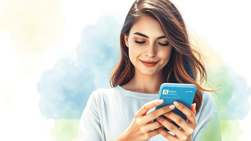 앱으로 간편하게 청구하기 (watercolor 스타일)