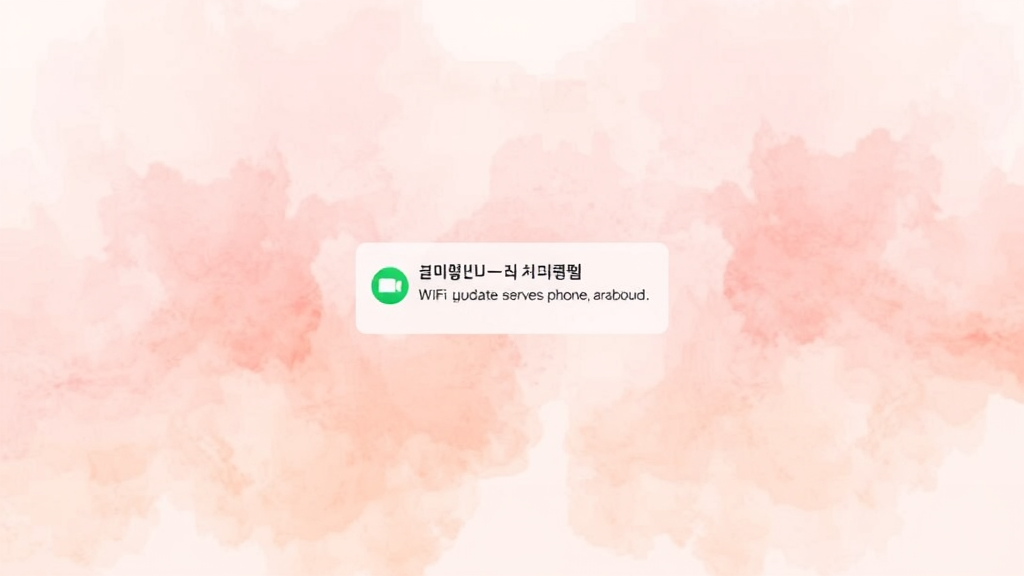 메시지 전송 오류 원인 및 해결 (watercolor 스타일)