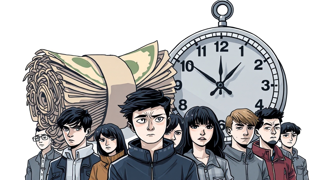 재정적 영향은 없을까? (illustration 스타일) (재시도)