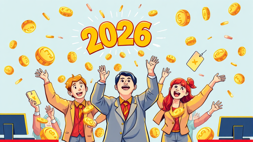 모바일 로또 구매 전략 (illustration 스타일)