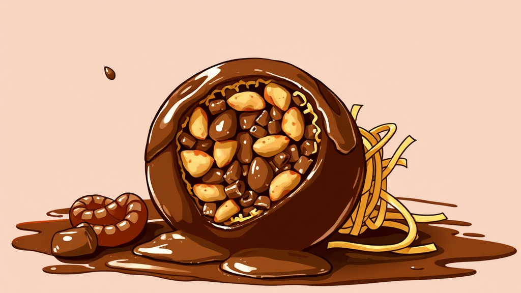 맛 후기 및 식감 분석 (illustration 스타일)