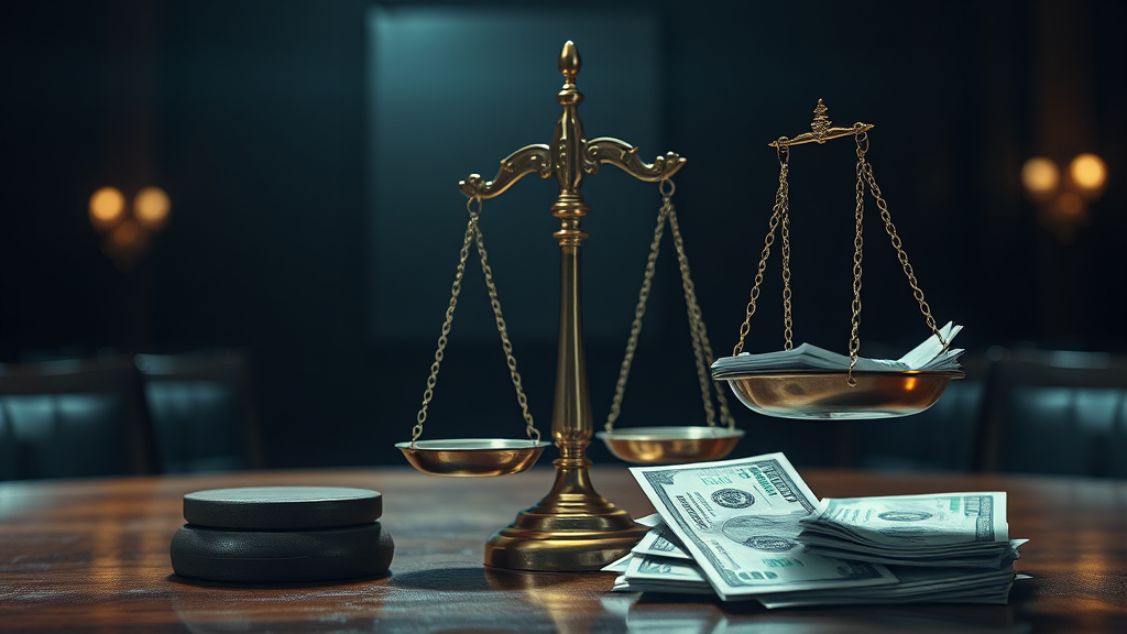 명도소송, 비용은 얼마나 들까요? (realistic 스타일)