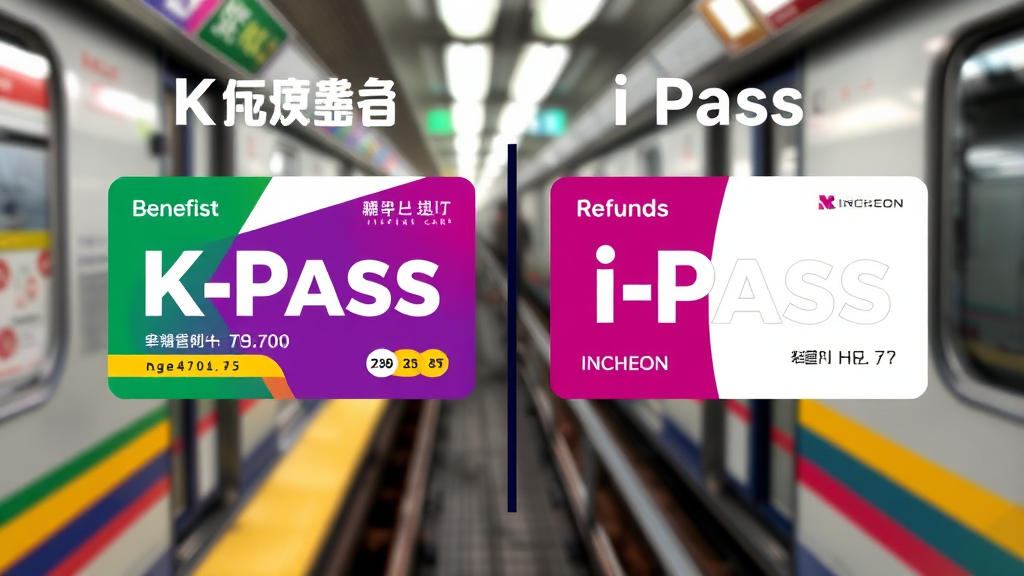 K-패스와 i패스, 뭐가 다를까? (realistic 스타일)