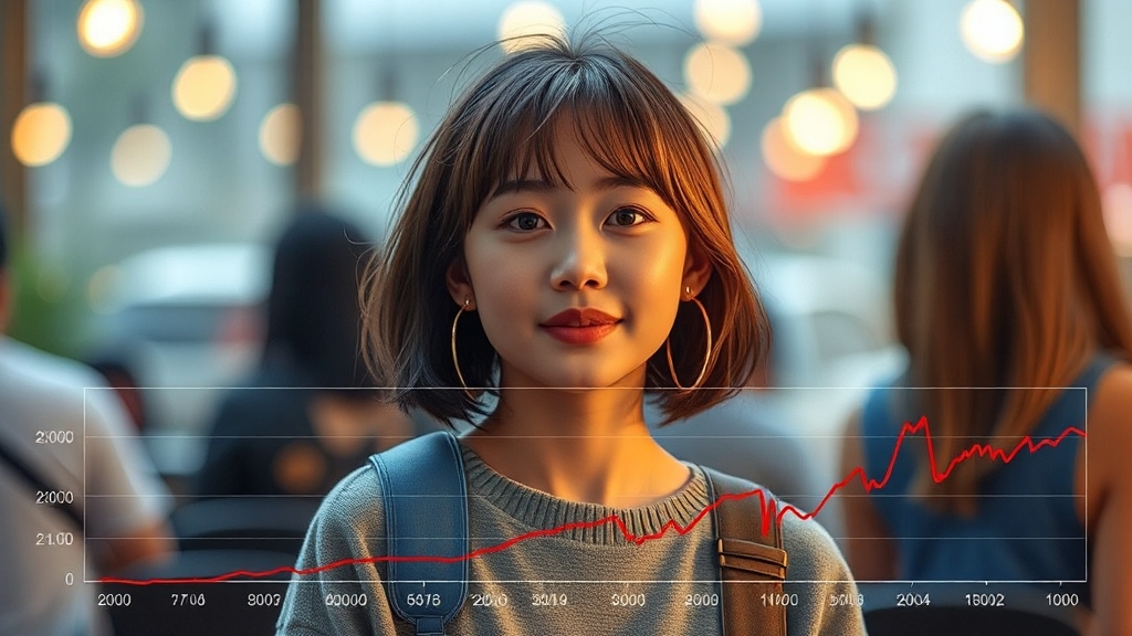 업데이트 개편 내용 및 주가 변동 (realistic 스타일)