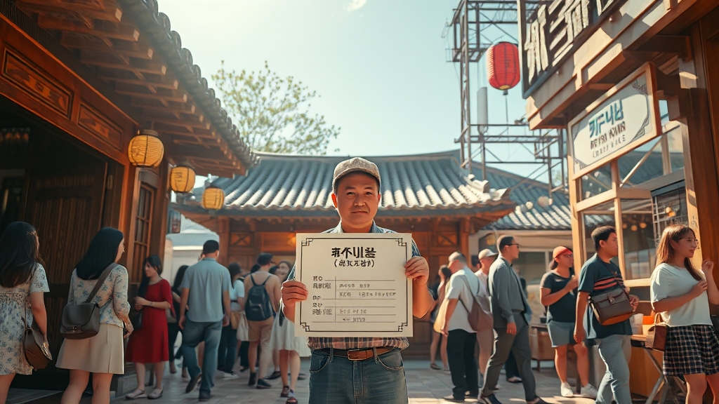 초복 삼계탕 예약 및 방문 팁 (realistic 스타일)