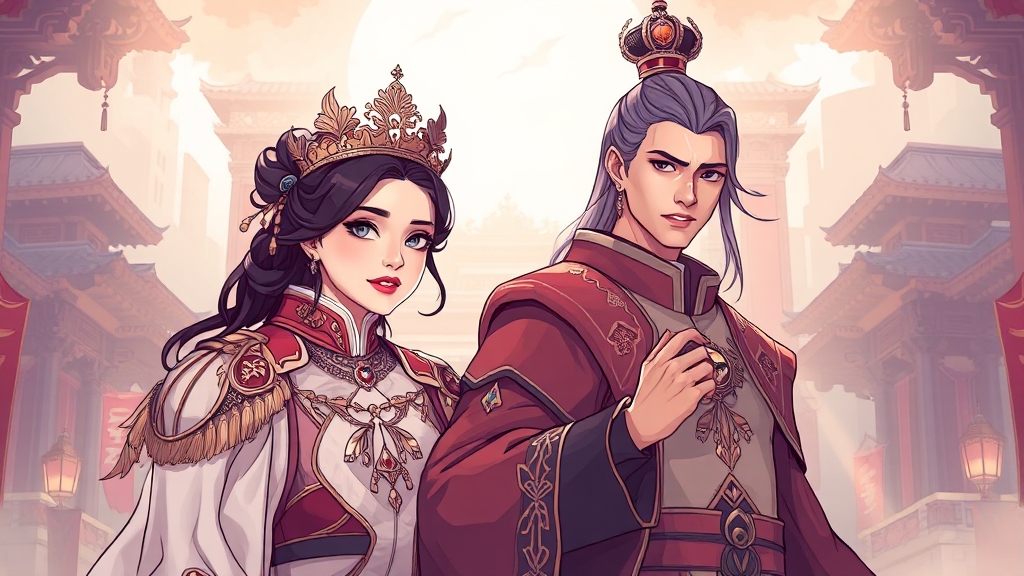 주요 등장인물 & 인물 관계도 분석 (illustration 스타일)