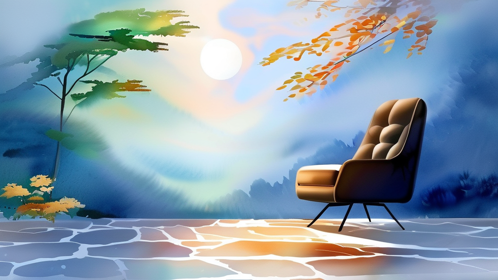 정책 개요 및 추진 배경 (watercolor 스타일)