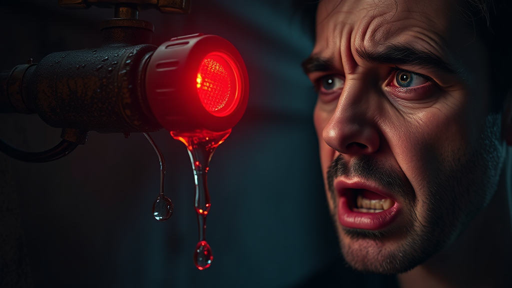 방치 시 문제점 (realistic 스타일)