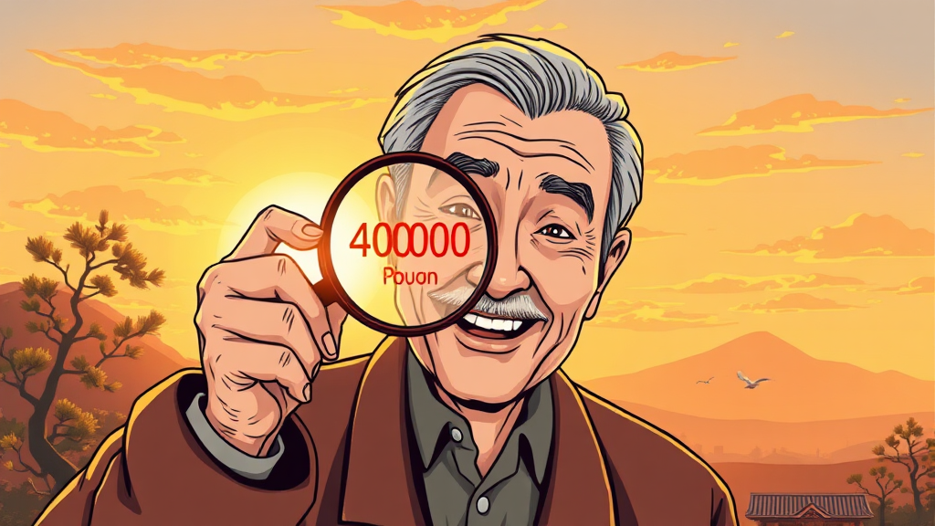 2026년 기초연금 인상액 (illustration 스타일)