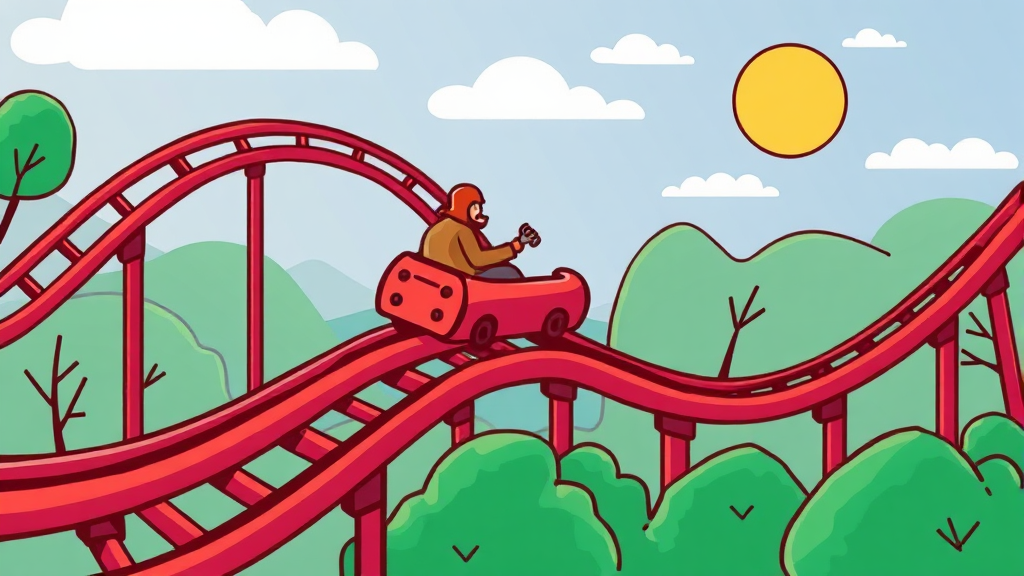 혈당 스파이크, 무엇을 의미할까요? (cartoon 스타일)