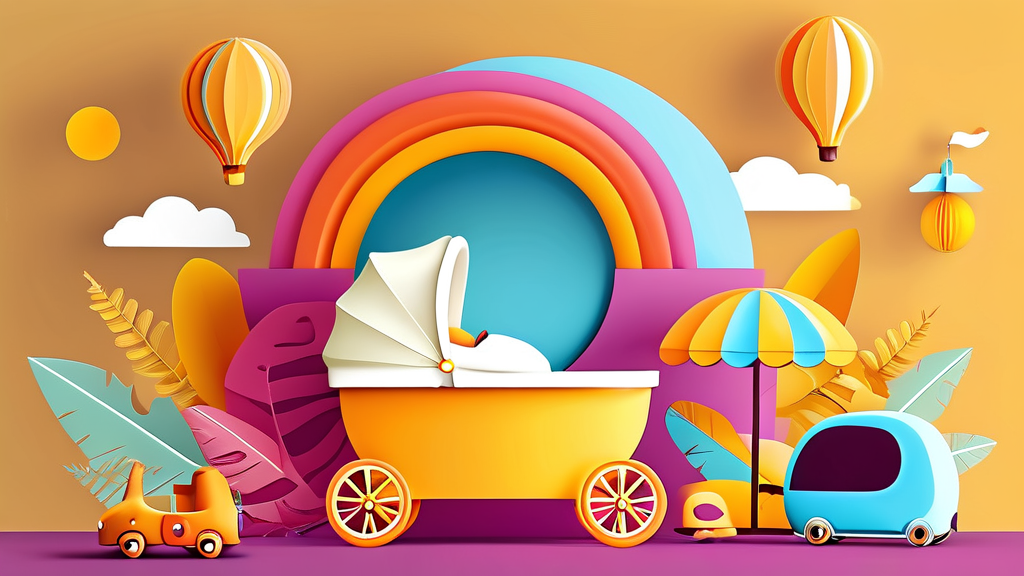 아이 키우는 집이라면 육아용품 대여는 필수! (illustration 스타일)