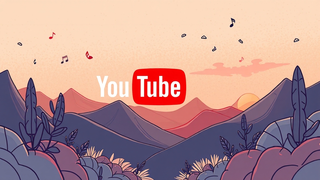 안전한 음원 추출 사이트 선정 기준 (illustration 스타일)