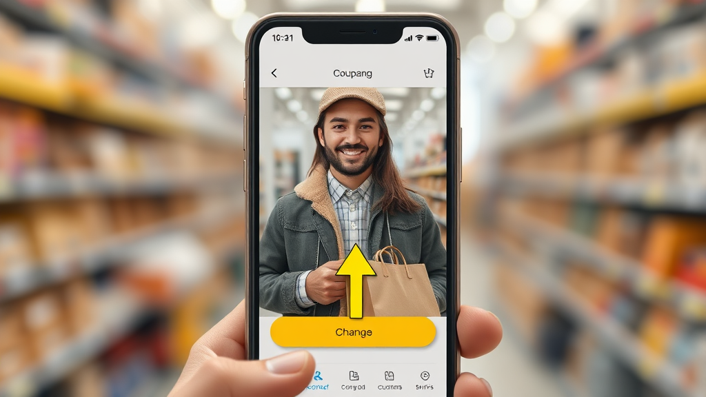 쿠팡 통관번호, 이렇게 바꾸세요 (realistic 스타일)