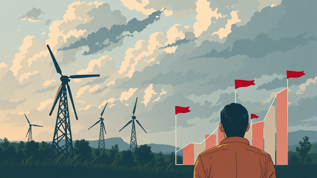 투자 리스크 요인 (illustration 스타일)