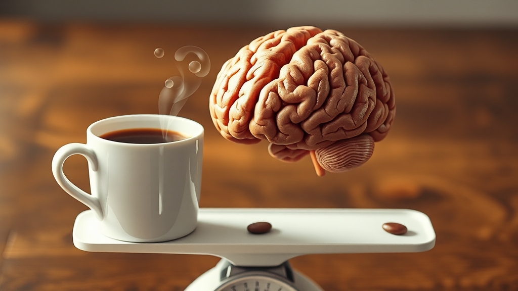 카페인, 편두통에 좋을까요? 나쁠까요? (realistic 스타일)