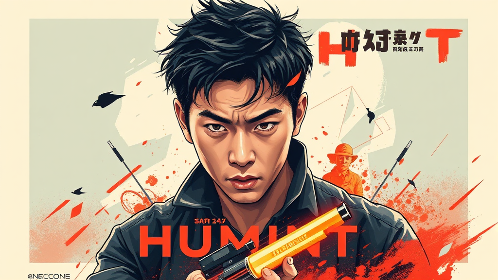 영화 ‘휴민트’ 관람 포인트 및 개인적인 평가 (illustration 스타일)