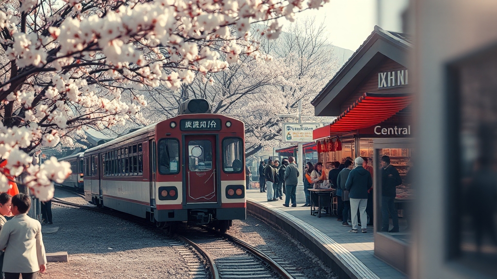 행사장 위치 & 교통 정보 (realistic 스타일)