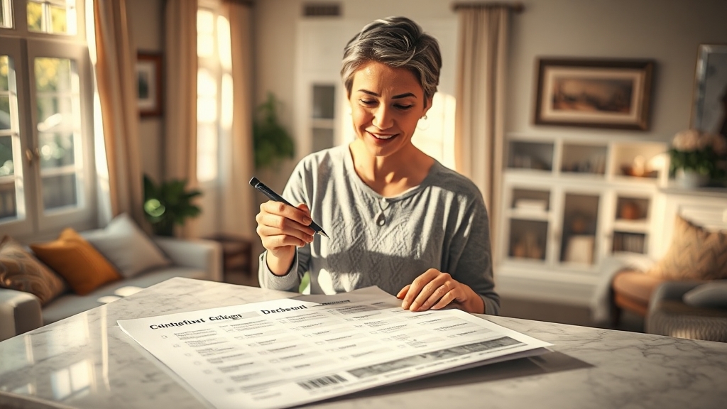 주택 열람, 체크리스트 (realistic 스타일)