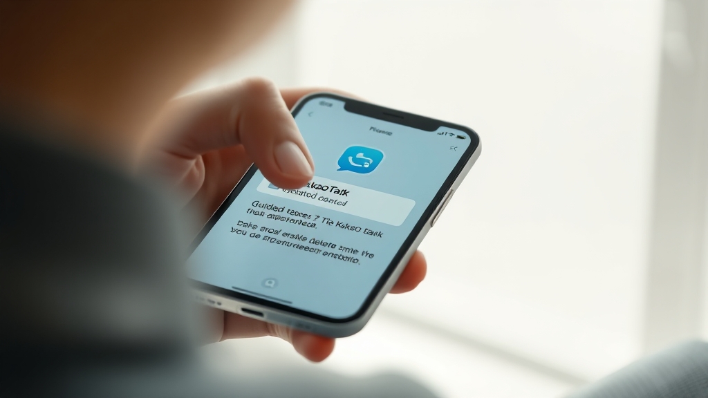 카톡 테마 문제 해결 & 삭제 (realistic 스타일)