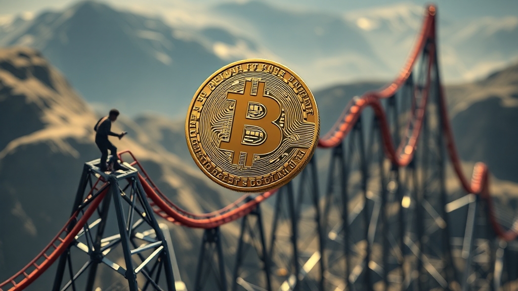 비트코인 시장, 전망은? (realistic 스타일)