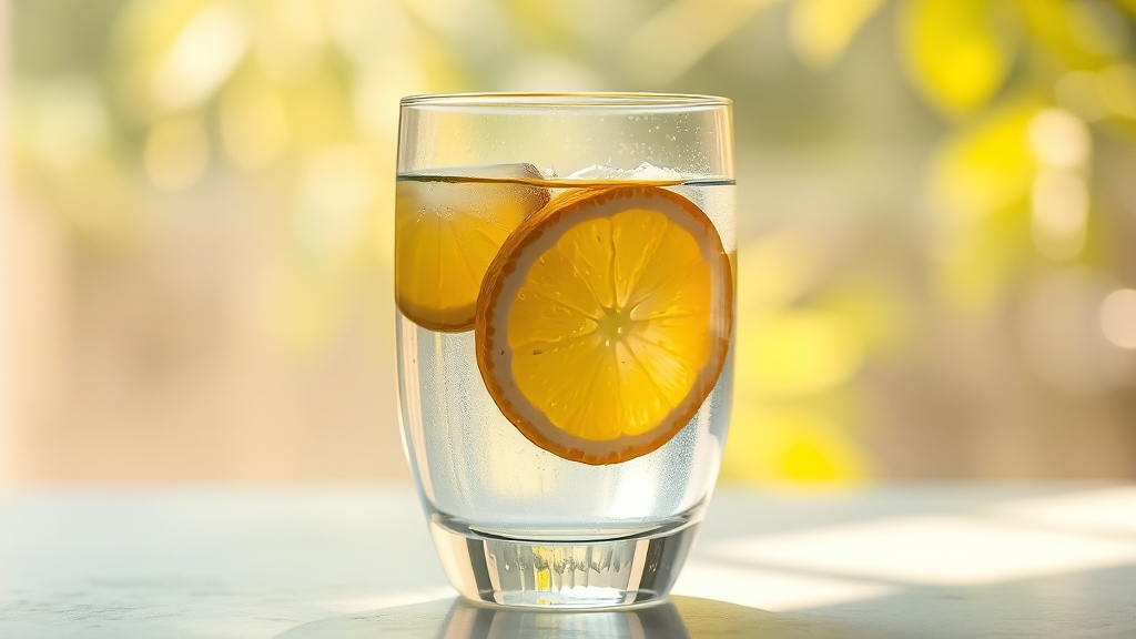 레몬수 만들기: 황금 비율은? (realistic 스타일)