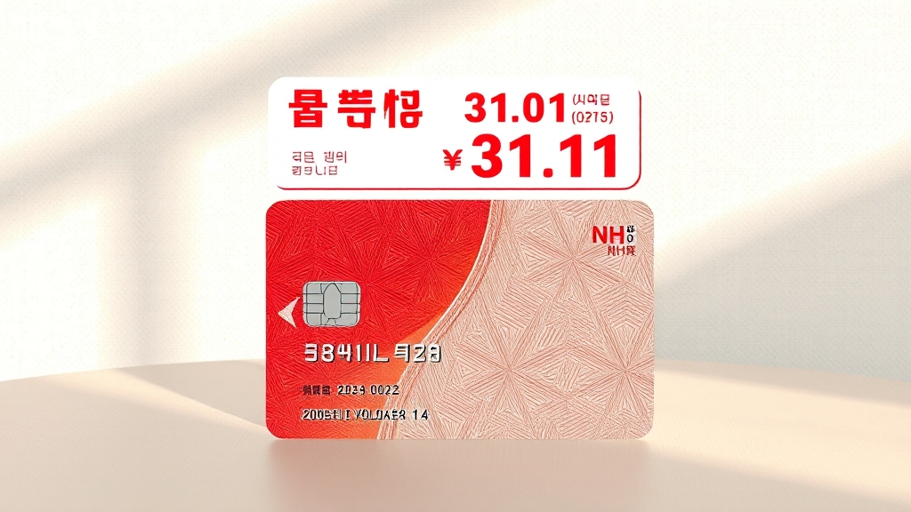 바우처 카드 발급 및 포인트 충전 (realistic 스타일)